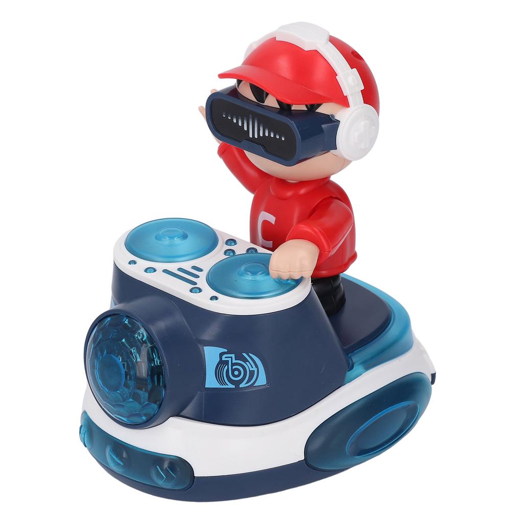 DJ Bouncing   Rock Boy Dancing Toy with Music Flashing Light   Wheel Automatic Movement Robot Toy Car for Toddlers
