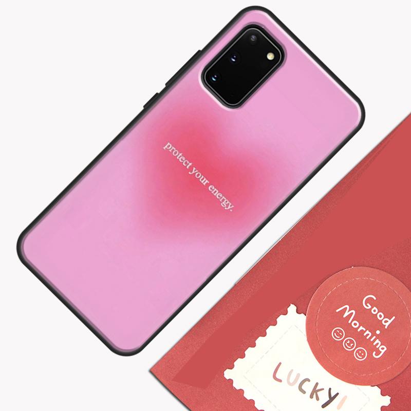Ins Style Spiritual Angel Energy Hippie Case For Samsung Galaxy S22 S21 S23 Ultra Note 20 S9 S10 Note 10 Plus S20 FE Back Cover