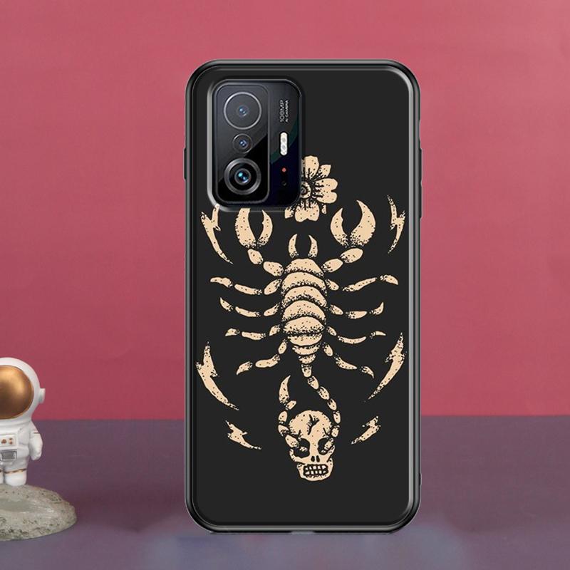 Scorpion For POCO X5 X3 F5 Pro X4 F4 GT M5s C40 F3 Case For Xiaomi 13 Lite 12 11T 12T Pro 12X Cover