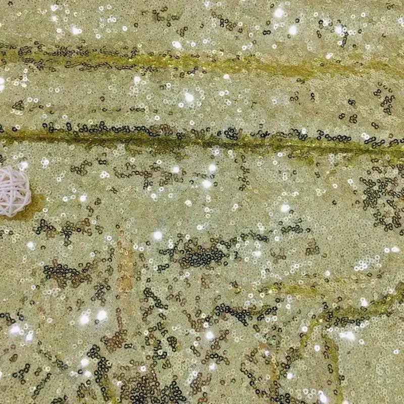 Breite 130x100cm Paillettenstoff 3MM Funkelndes Roségold Silber Glitzerstoff für Kleidung Bühne Party Hochzeit DIV Dekoration Nähen