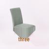 Thickened Plus Velvet Pure Color Chair Cover for Home, Banquet, and Hotel