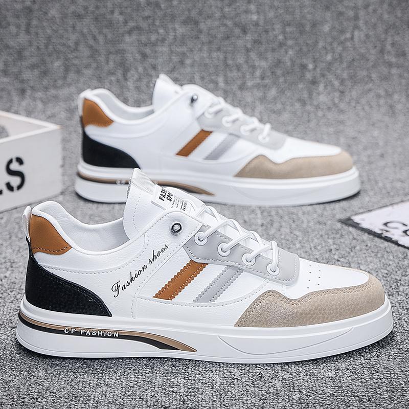 

Модные кроссовки PARZIVAL из вулканизированной стали белого цвета, мужские дышащие повседневные спортивные кроссовки для мужчин, модные кроссовки на плоской подошве для мужчин 44