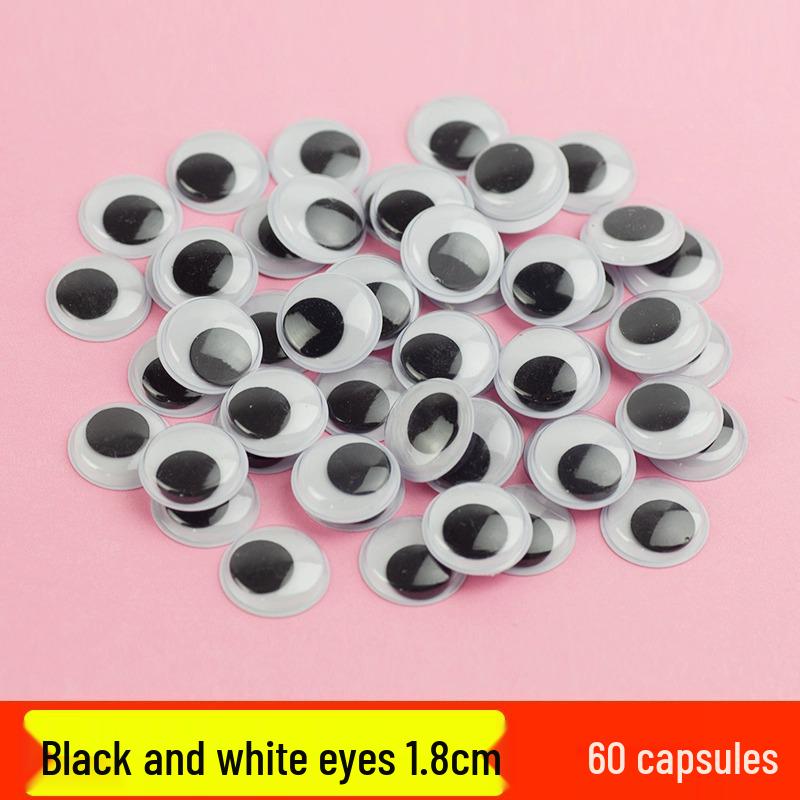 

Наклейки с подвижными глазами животных для кукольных проектов своими руками – Черные, Белые, Цветные глазные яблоки для поделок в детском саду