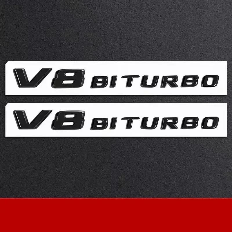 Samolepka na auto AMG W220 Pro Benz 4ks/sada 3D ABS Samolepka na auto pro Mercedes-Benz Třída CLS TURBO 4MATIC Modifikované logo AMG CLS 53S 63S