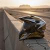 Full Face | Washable Liner, DOT Certified, Adventure Helmet with Peak, for unpaved terrain L B
