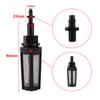 5Pcs 4/8/10Mm Hose Drip Irrigation Filter Industrial Agriculture Fertilization 120 Mesh Metal Mesh Quick Connect Filter Fittings