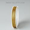 Gold & Silver Colored Thread for DIY Bracelet Weaving - Chinese Knot, Gold Silk & Winding Thread, Small Roll