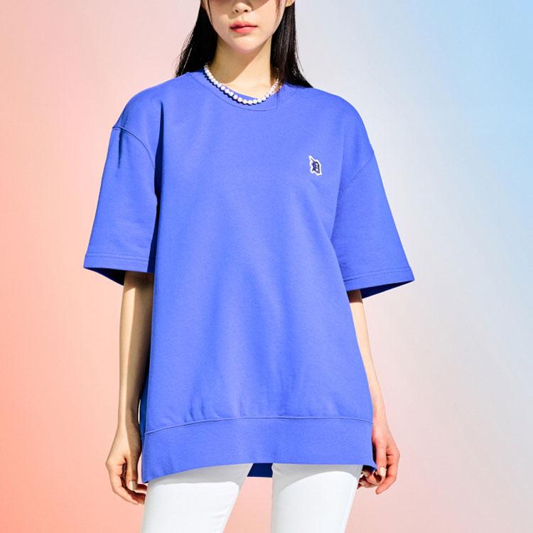 New MLB T Shirts Unisex Purple 3AMTB0531-46PPS