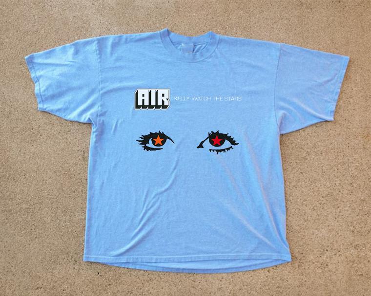 AIR French Band Kelly Watch the Stars Gift For Fan T Shirt Full Size S5XL SN573 Unisex T-Shirt XXL