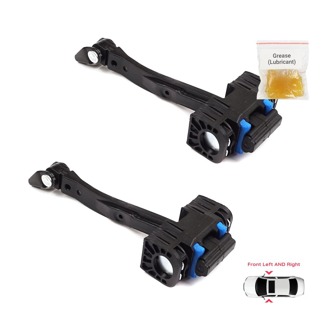 BDP1341-1 2 Pieces Front Door Hinge Brake Stop Check Strap Limiter for VW Golf MK7 5G 2012-2020 4/5 Door Alltrack Sportsvan Variant e-Golf 5G0837249A