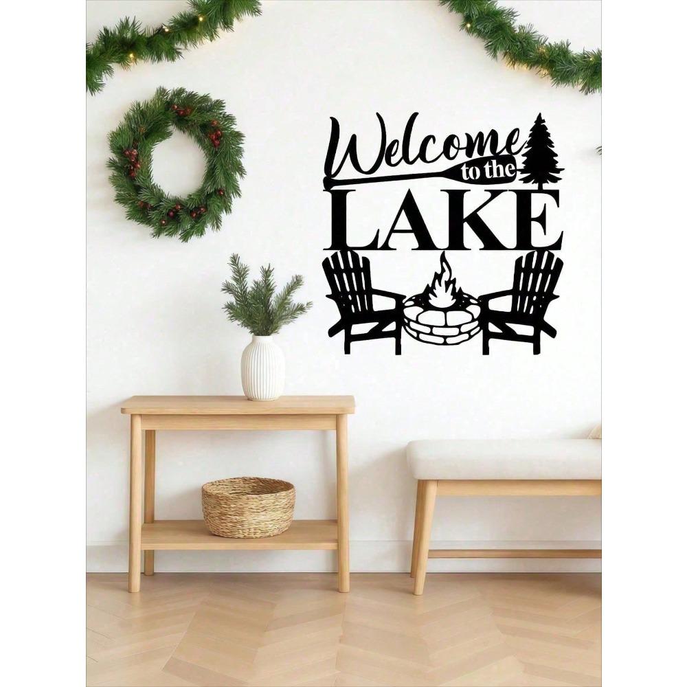 Metal Wall Art Decor Modern Living Room Indoor Sculpture
