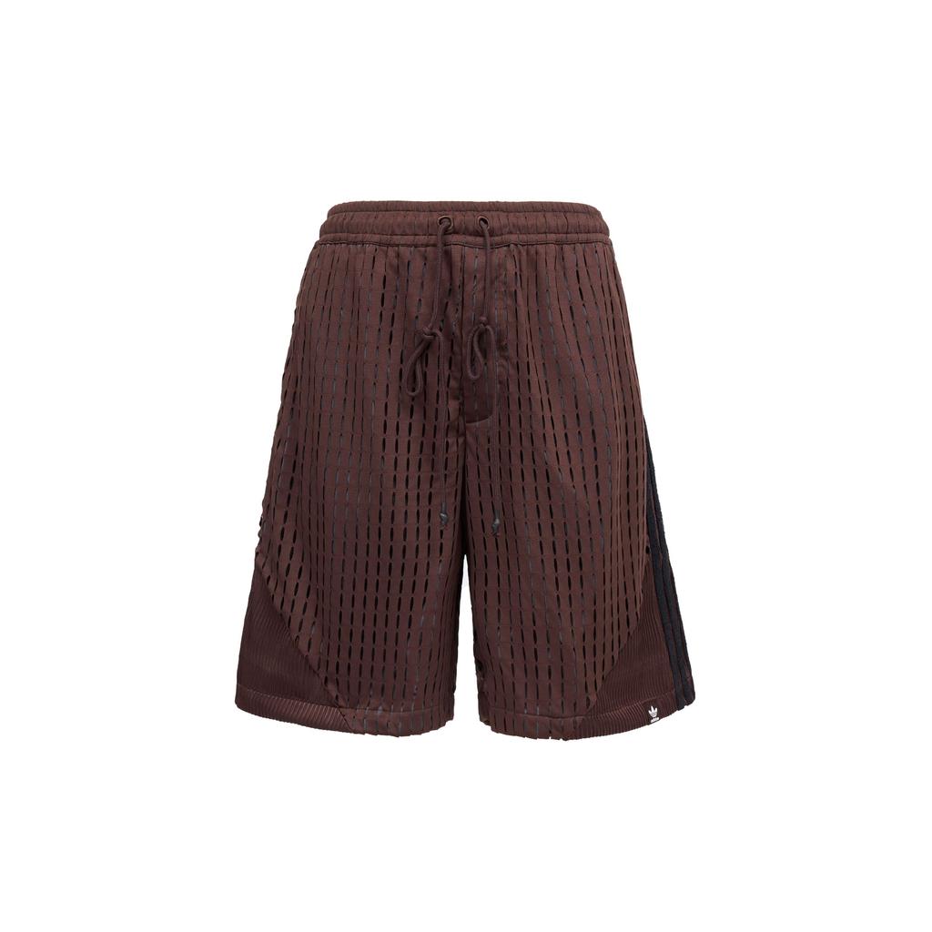 Adidas X Song For The Mute Short Dark Brown Unisex Bottoms IK8600