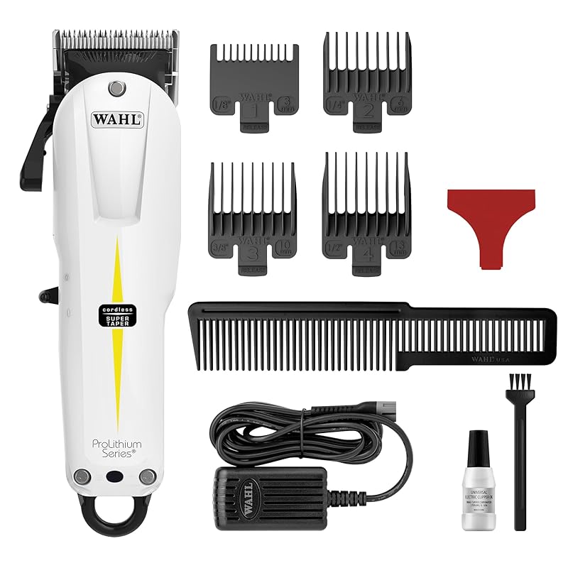 

Wahl Cordless Super Taper [Commercial hair clipper. Professional hair clipper]