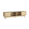 TV Stands & Entertainment Units Artiss Tv Cabinet Entertainment Unit Storage Cabinets Rattan Wooden 180Cm