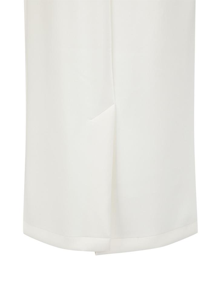 OLZEN Women'S Scuba Banding Skirt_Zlg1Rs2301Iv