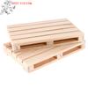 (YOUU06)1 pièce Mini Palette en Bois Sous-verres Pour (YOUU06)Et Sous-verres en Bois Palette Boissons Froides Coussin Pot de Fleurs