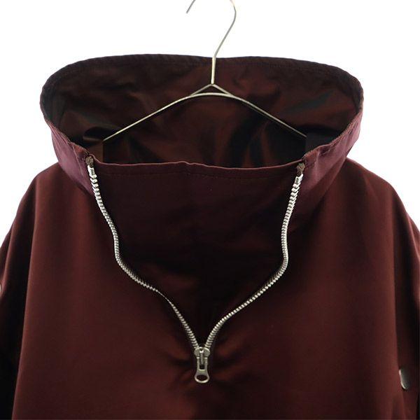 IRENE Long sleeve 2WAY pullover Jacket Brown Parker Women Used