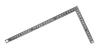 SK11 Square Ruler for JIS Class Same Scale and Thickness on Both Made in Japan (SK11) Construction, 30cm, 1, FSDD-30CKD, Sides,