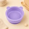 Silicone Suction Bowl & Plate Set for Kids – Baby Bear Design, Anti-Fall, Food Grade Material