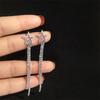 2023 Elegant Tassel Star Dangle Earrings with Micro-set Zircon