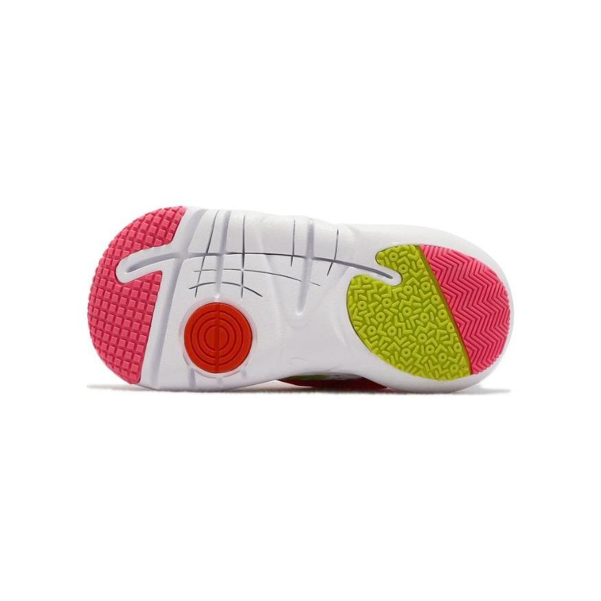 Nike Flex Advance Slip Resistant Cushioning Abrasion Resistant Low top Running Shoes White Yellow Orange DV1755-111