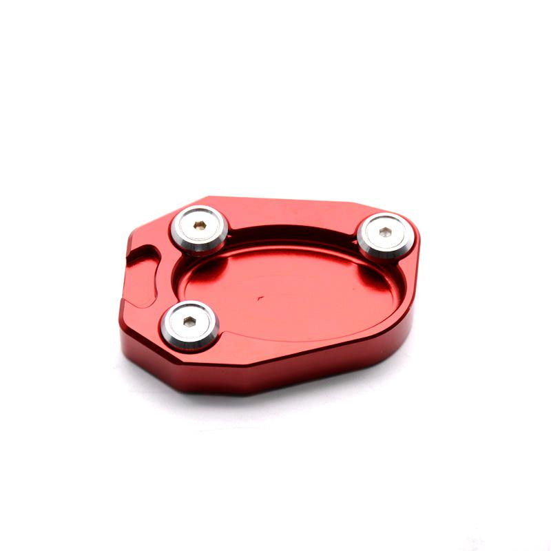 Suzuki GSR Off-road Motorcycle Accessories: Enlarged Footpegs & Kickstand Pad