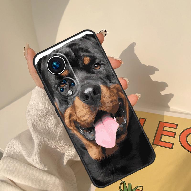 Rottweiler Dog Case For Honor Magic 8 7 6 5 Pro Cover For Honor X9c X9b X9a X8a X8b 50 70 90 200 400 Lite