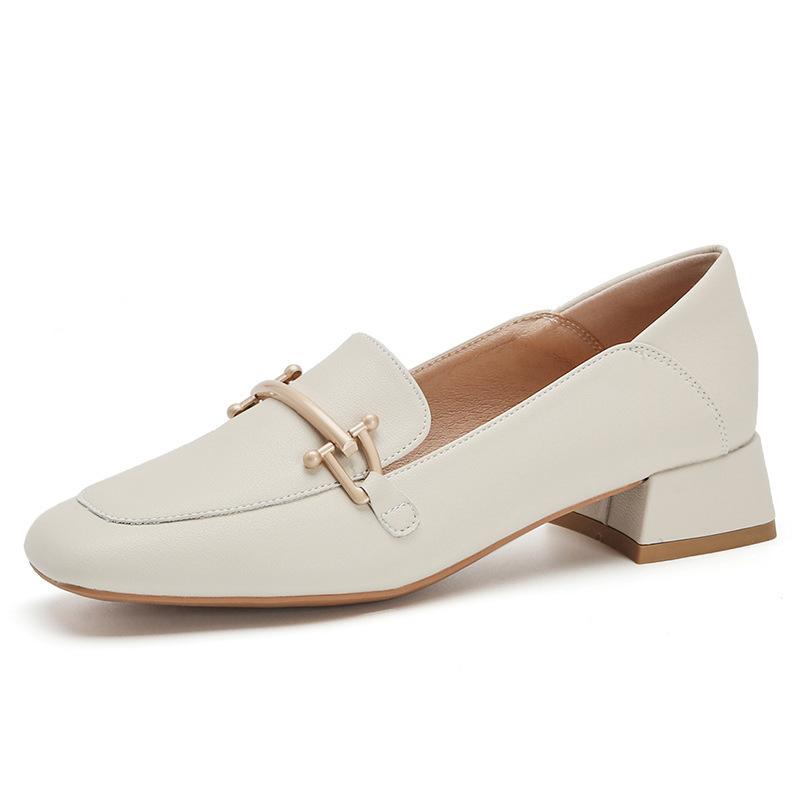 

Кожаные туфли на плоской подошве для женской обуви Huizhou Su Yinyin, такие же черные рабочие туфли, женские весенние новые туфли Mary Jane 34 абрикосовый