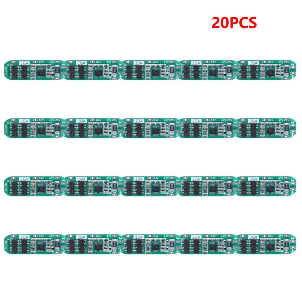 3S/4S 5A 10A 20A 40A 60A Li-ion Lithium Battery Charger Protection Board 18650 BMS For Drill Motor with Standard/Enhance/Balance