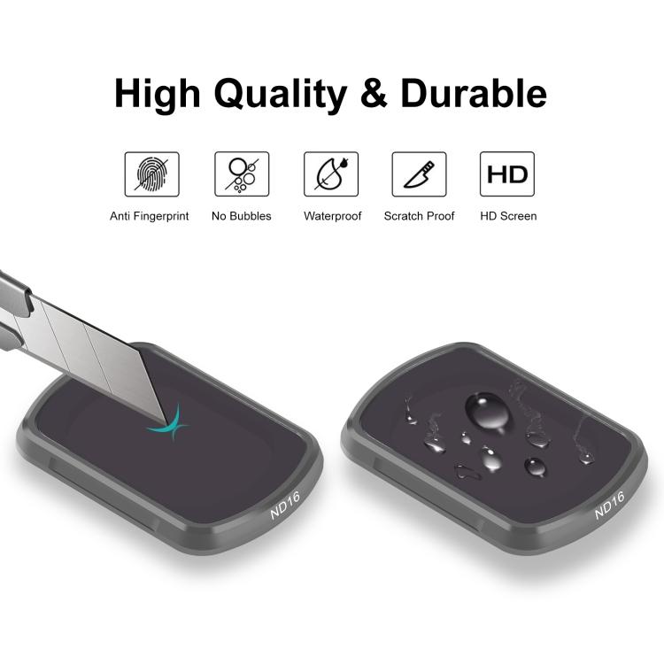 For DJI Osmo Pocket 3 PULUZ Magnetic ND16 Camera Lens Filter
