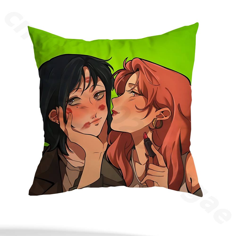 Mitsuki Koga Aya tgswiiwagaa pillowcase casual style decoration, suitable for home decoration (excluding pillow core)