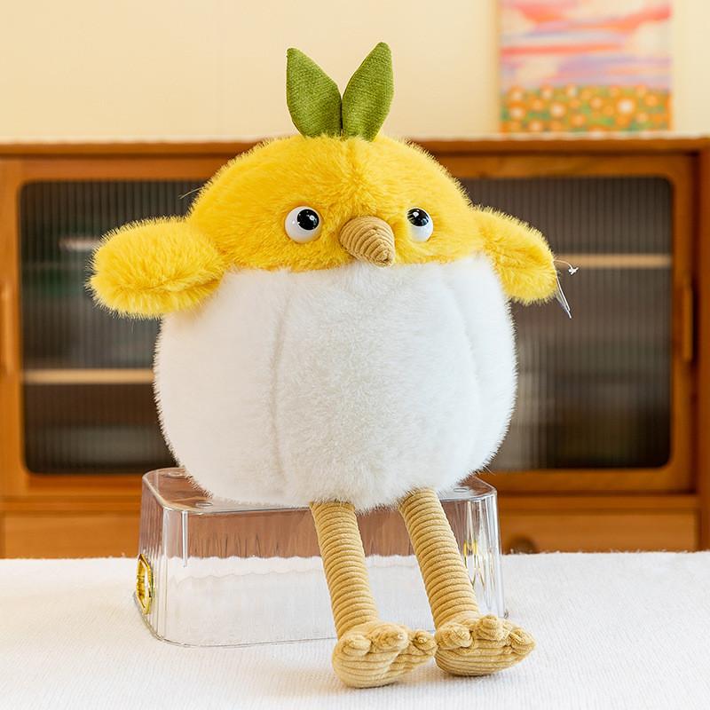 Bird Long Legged Stuffed Toy Eggshell Plush Toy Animal Christmas And Gift Easter