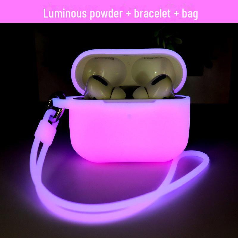 

Светящийся мягкий защитный чехол для AirPods Pro - чехол для наушников Apple Anti-Fall airpods 1/2