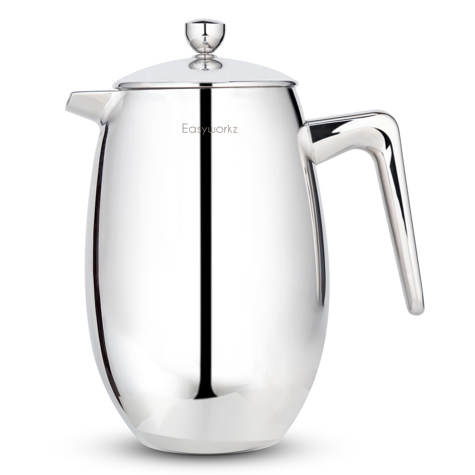 

Easyworkz Nando French Press Двойные стенки Изолированная нержавеющая сталь 304 1000 мл Кофеварка и Чайник