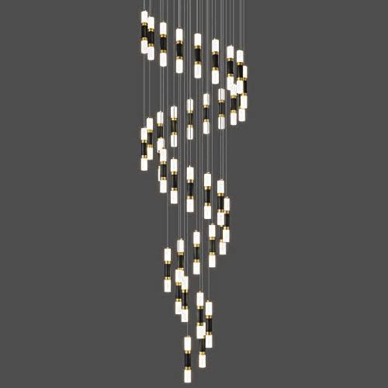 Modern Luxury Double-Head Pendant Light for Bedroom, Living Room, Staircase, and Restaurant