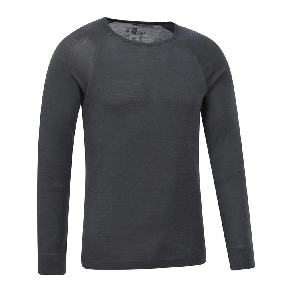 Mountain Warehouse Męska koszulka termiczna z wełny merynosów