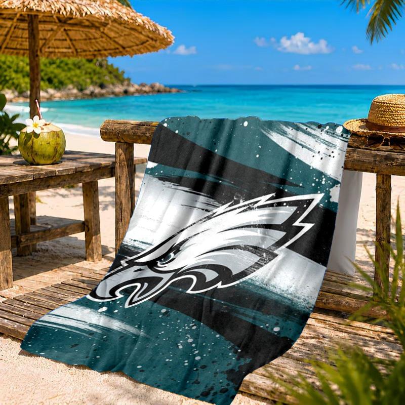 Asciugamano da Spiaggia Eagle Power Philadelphia, Asciugatura Rapida, Facile da Curare, Adatto Sia per il Fitness che per le Vacanze al Mare, Essenziale per lo Sport