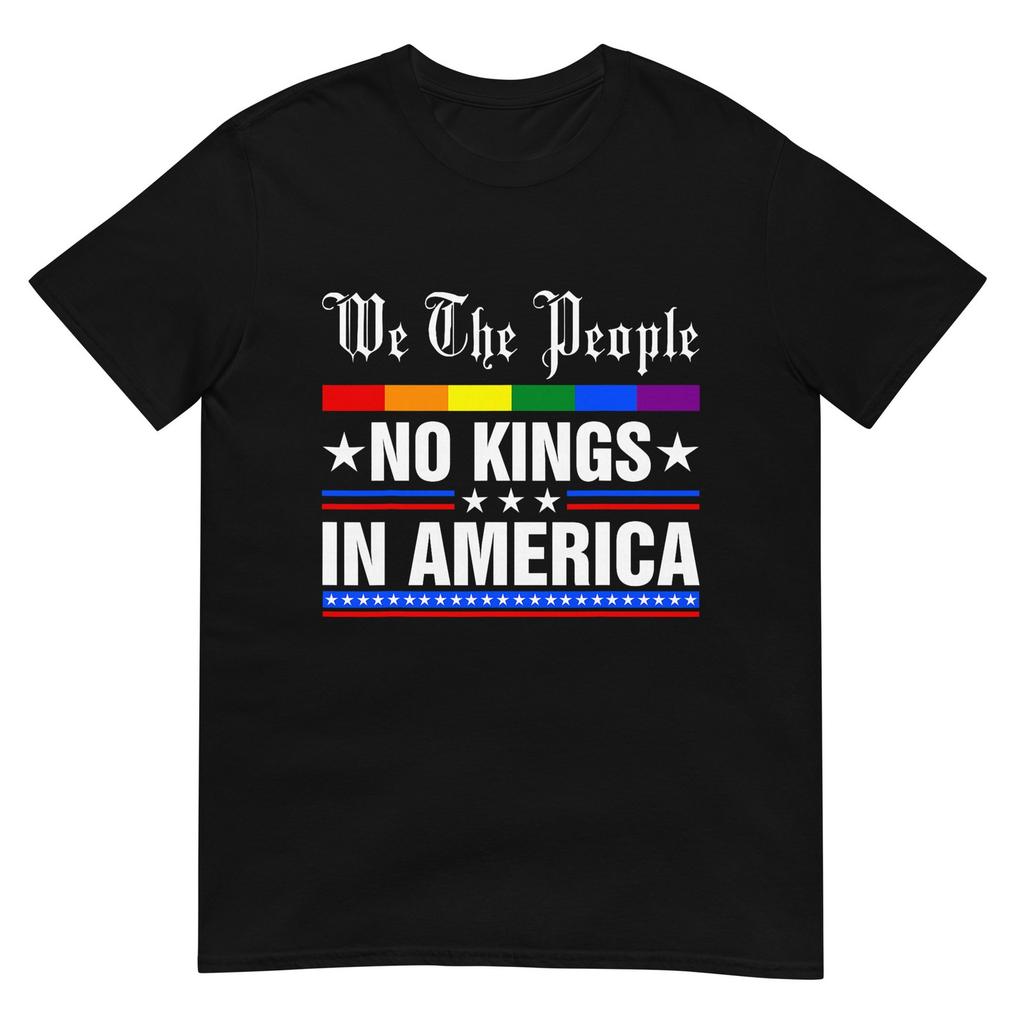 We The People No Kings in America Anti-Trump Funny Political T-Shirt