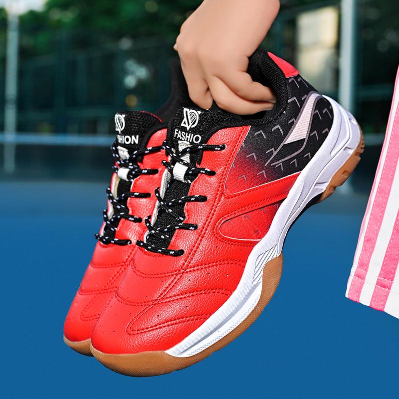 Professional Kid's Training Shoes Badminton Shoes Spinning Table Tennis Shoes Girls Sneakers
