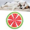 Pet Ice Pad PVC Fruit Pattern Round Cooler Mat Water Cooling Cushion Summer Cats Dogs SeatWatermelon