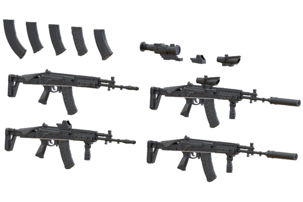 

Miniarm Modern Assault Rifle Resin Kit B35275 1/35 Russian/Soviet AK-12M 4-Piece (Military)