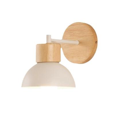 Holz-Wandleuchte im nordischen Stil: Perfekt für Wohnzimmer, Schlafzimmer, Arbeitszimmer, Kinderzimmer & Flur Dekoration