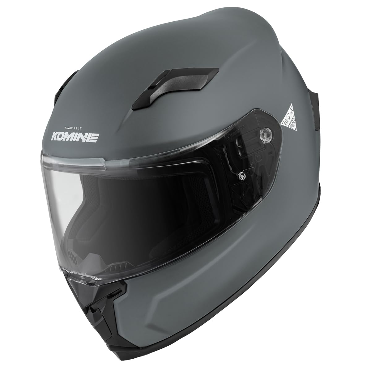 

KOMINE FL Full Face Motorcycle Helmet Basalt Grey L HK-170