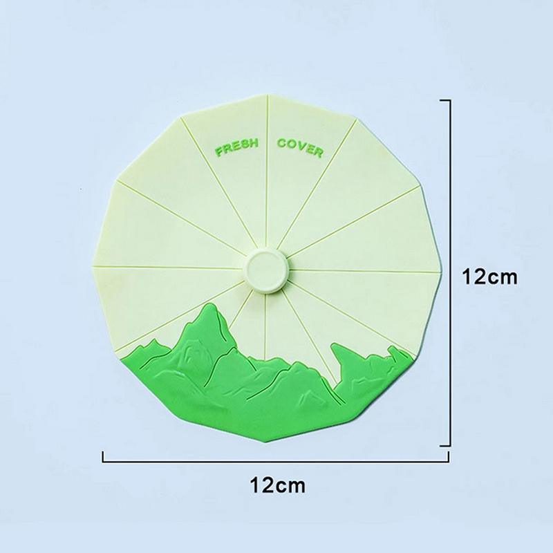 1Pcs Silicone Microwave Bowl Cover Food Wrap Bowl Pot Lid Food Fresh Cover Pan Lid Stopper Bowl Covers Cooking Kitchen Tool