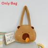 Plush Cat Shape Tote Bag With Zipper Closure For Casual Day Use