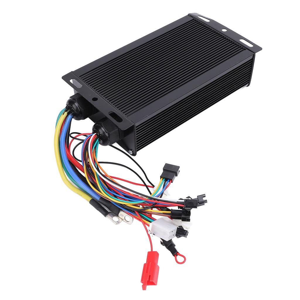 Electric Bike Controller 72V 80A 5000W Aluminium Alloy Electric Scooter Speed Motor Controller Electric Bike Motor Controller