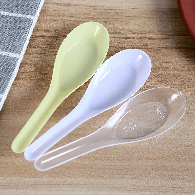 ZISIZ Disposable Plastic Spoon