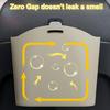 Car Organizers for Waste Management, Foldable and Hangable Silicone Trash Receptacle Holder, Essential Vehicle Accessory