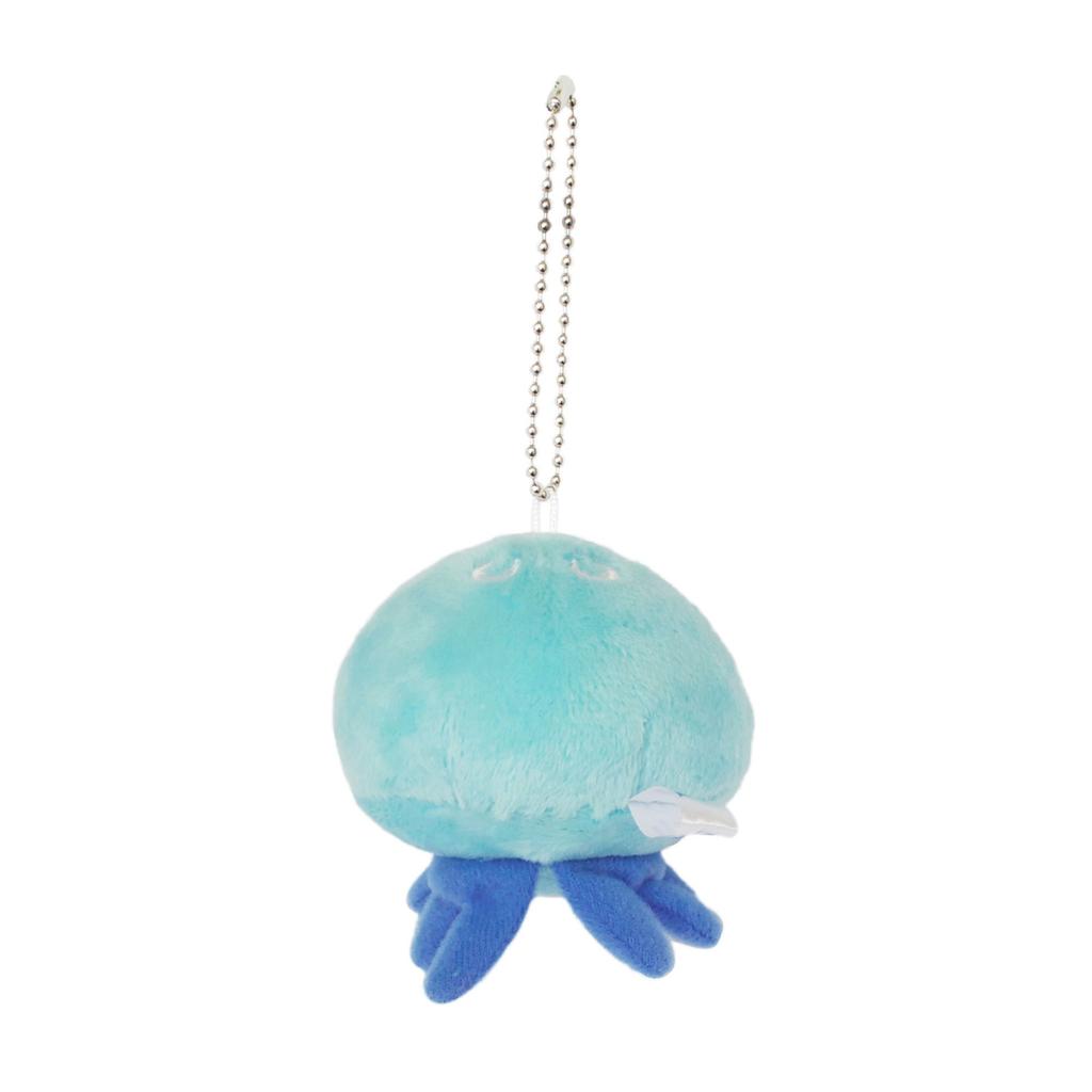 [Aqua] Plush Toy Marine Anywhere Friends Keychain Jellyfish Blue 00080085