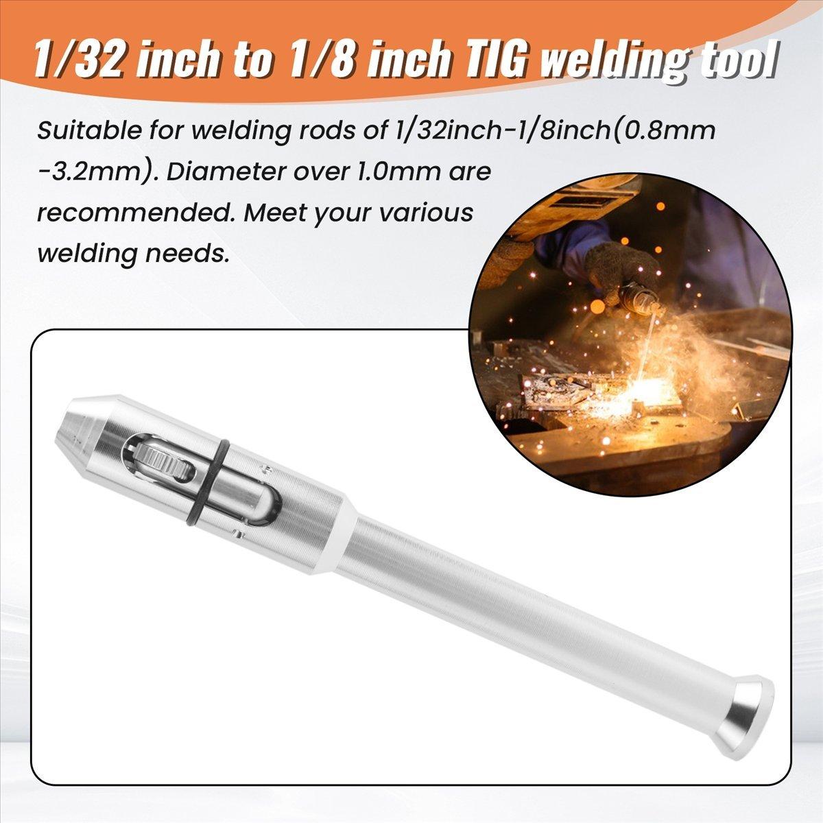 

BHBL TIG Pen Finger Feeder Welding Rod Holder of 1/32inch-1/8inch TIG Welding Tool -01 China Mainland